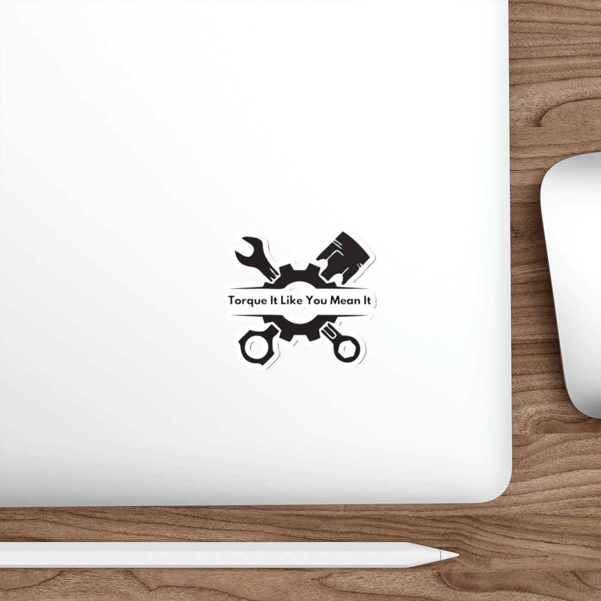 Mechanic Die-Cut Sticker - "Torque It Like You Mean It"