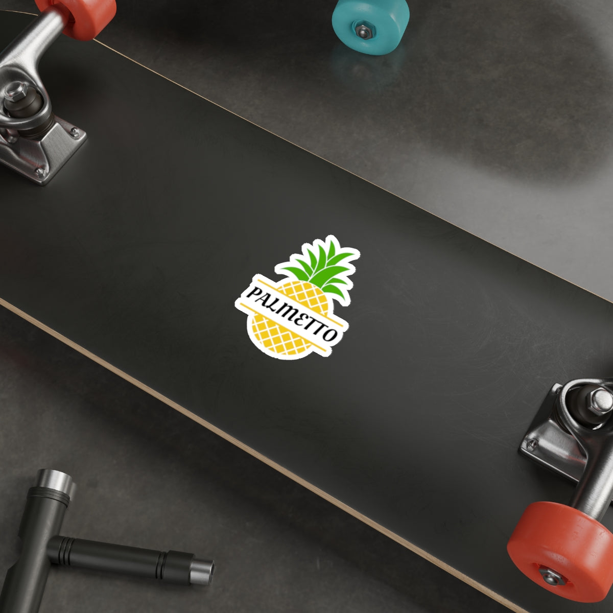 Palmetto Pineapple Die-Cut Stickers