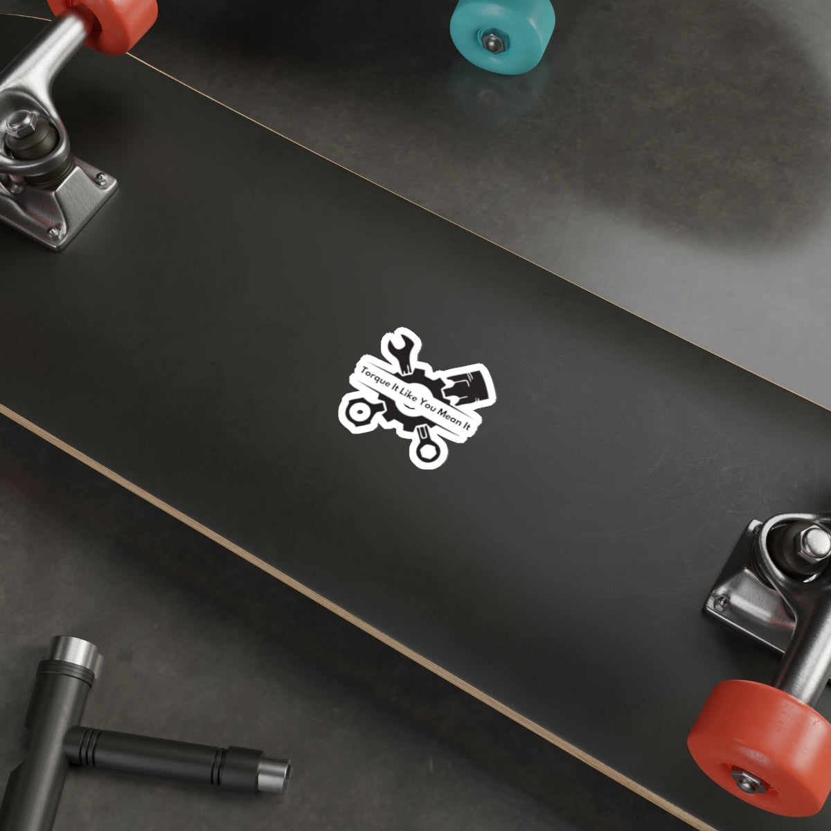 Mechanic Die-Cut Sticker - "Torque It Like You Mean It"