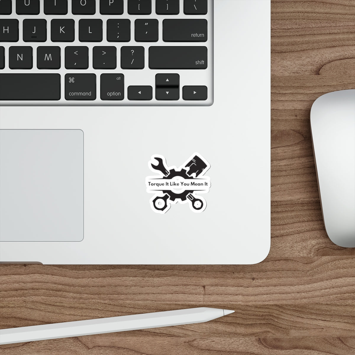 Mechanic Die-Cut Sticker - "Torque It Like You Mean It"