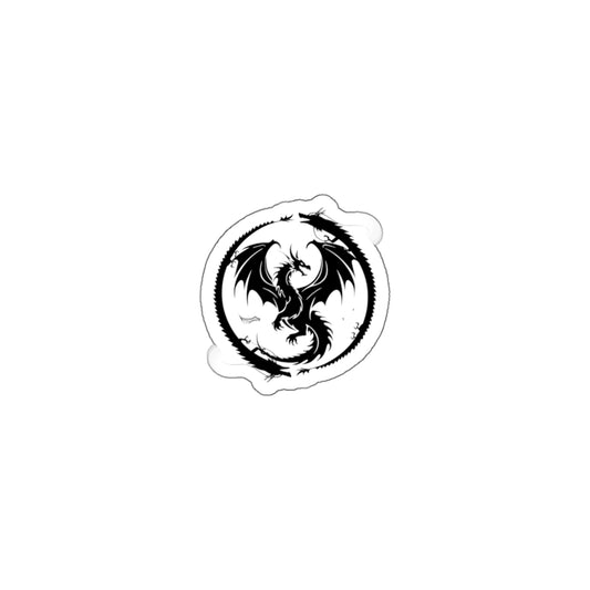 Mythical Dragon Die-Cut Stickers