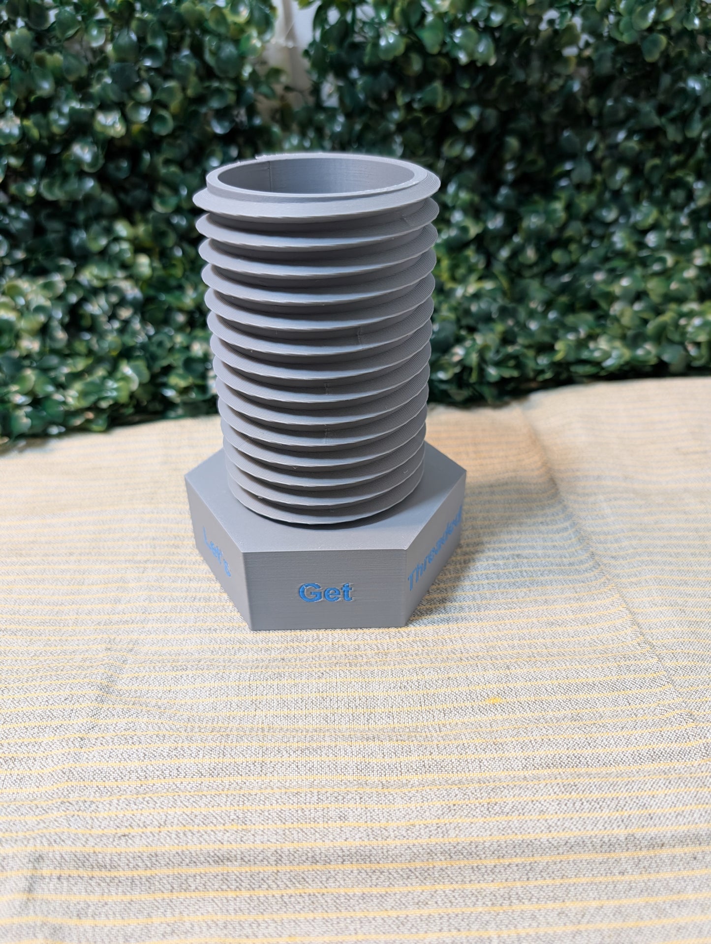 Bolt & Nut "Let's Get Threaded" Organizer - Unique Mechanic Gift