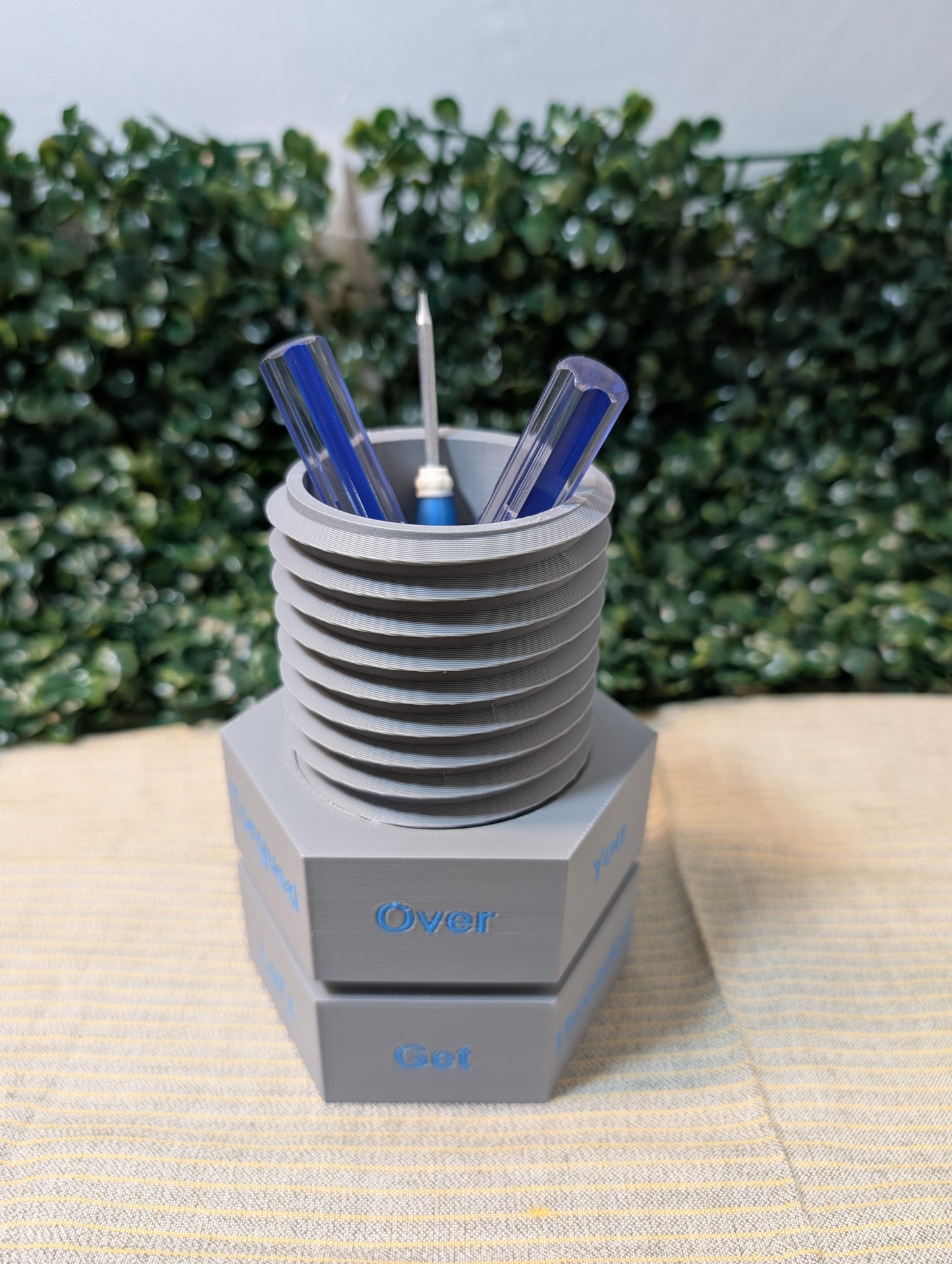Bolt & Nut "Let's Get Threaded" Organizer - Unique Mechanic Gift