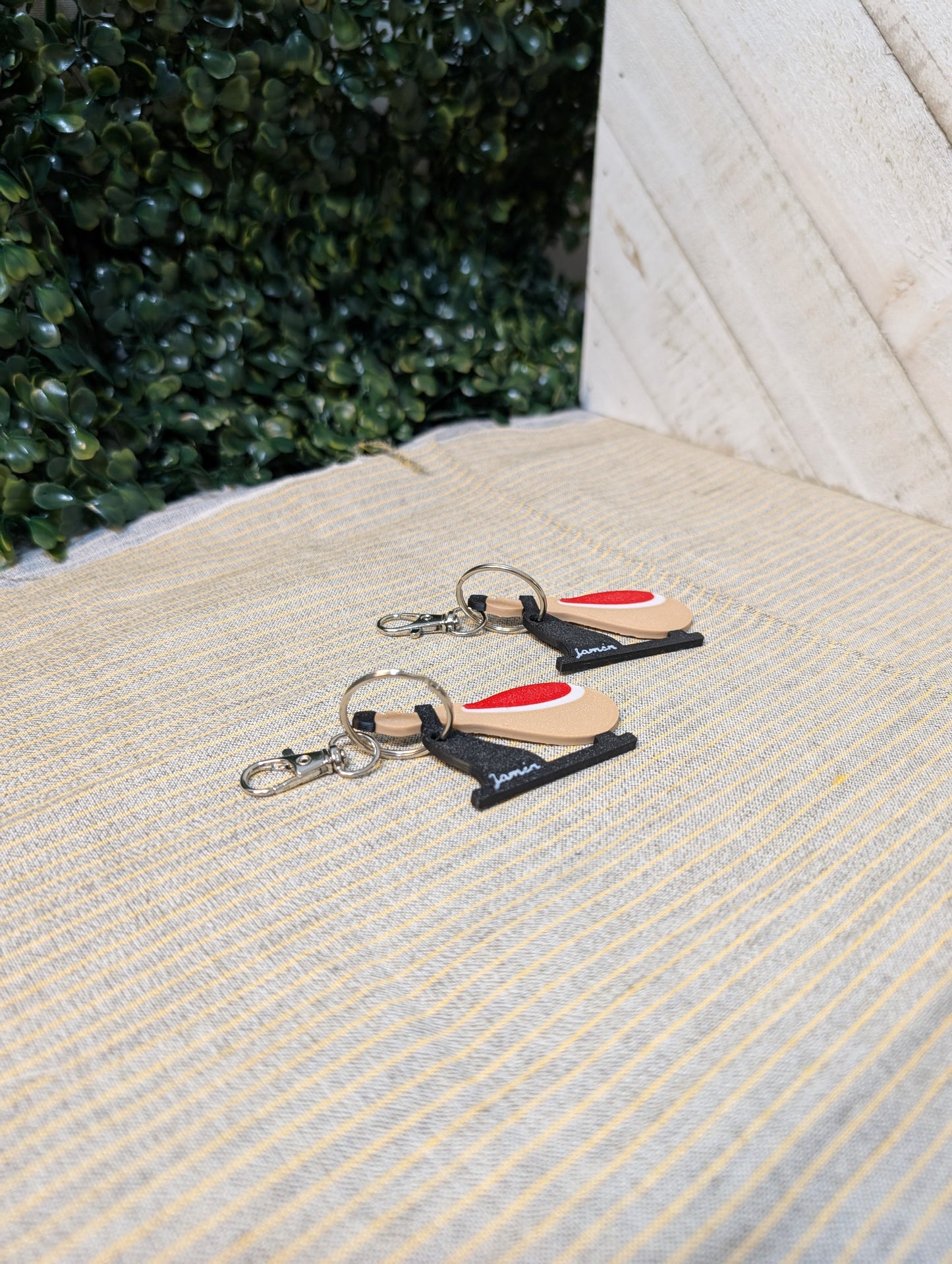 Spanish Jamón Keychain – Food Lover Gift