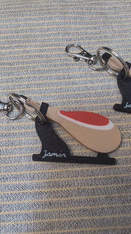 Spanish Jamón Keychain – Food Lover Gift