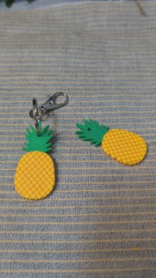 Pineapple Keychain – Southern Hospitality Charm